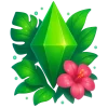 🤩 Эмодзи «Буквы и летние иконки» для Telegram