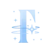 🧊 Эмодзи «Голубые буквы, разделители» для Telegram