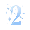 🧊 Эмодзи «Голубые буквы, разделители» для Telegram
