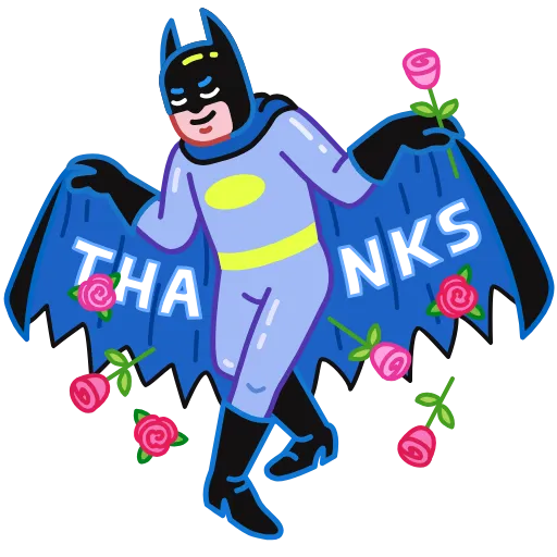 😌 Эмодзи «Sad Batman» для Telegram