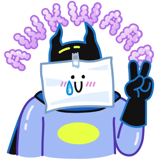 ✌️ Эмодзи «Sad Batman» для Telegram
