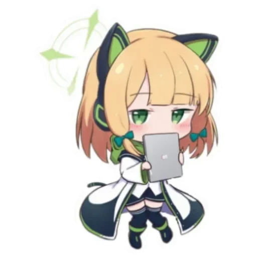😖 Стикер «Saiba Midori» для Telegram