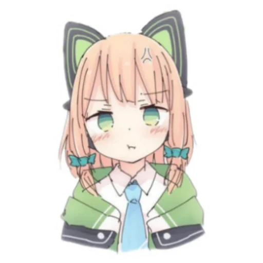 😐 Стикер «Saiba Midori» для Telegram