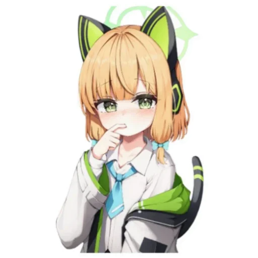 🥺 Стикер «Saiba Midori» для Telegram