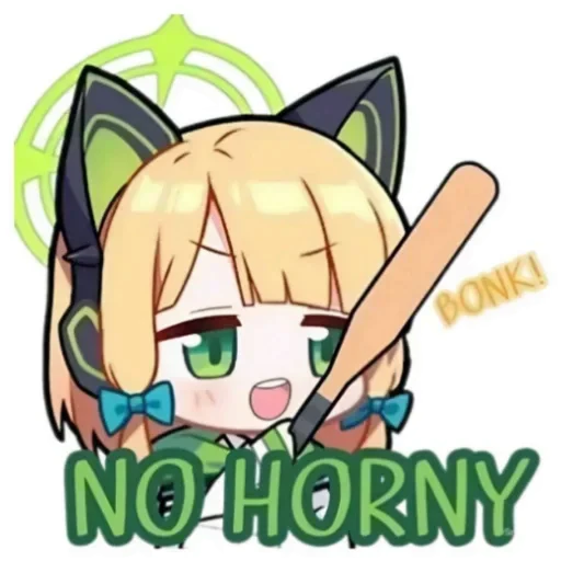 👊 Стикер «Saiba Midori» для Telegram