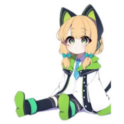 🥺 Стикер «Saiba Midori» для Telegram
