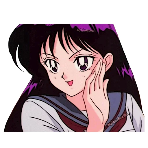 🤫 Стикер «Rei Hino Sailor Mars» для Telegram