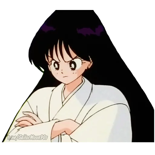 😠 Стикер «Rei Hino Sailor Mars» для Telegram