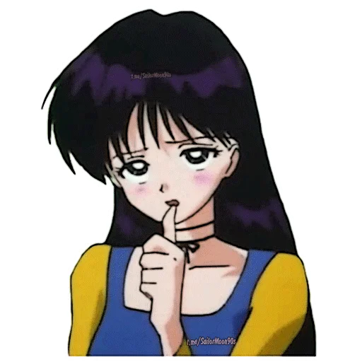 🤔 Стикер «Rei Hino Sailor Mars» для Telegram