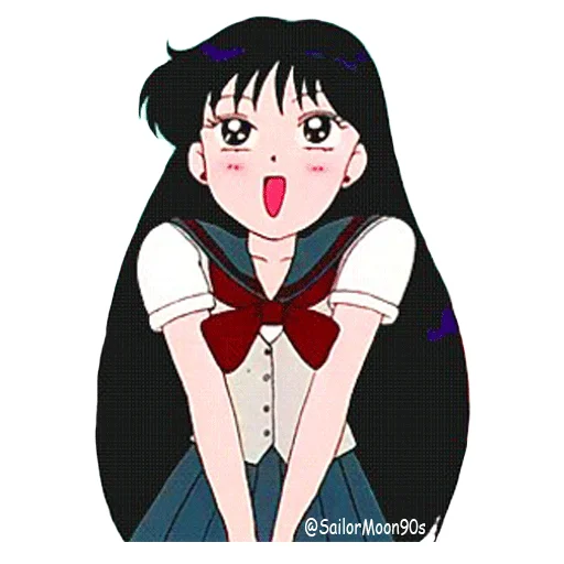 🤩 Стикер «Rei Hino Sailor Mars» для Telegram