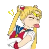 😝 Эмодзи «Sailor Moon - эмоджи Сэйлор Мун» для Telegram