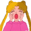 😴 Эмодзи «Sailor Moon - эмоджи Сэйлор Мун» для Telegram