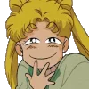 🥵 Эмодзи «Sailor Moon - эмоджи Сэйлор Мун» для Telegram