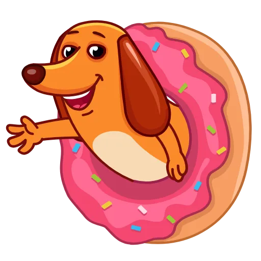 👋 Эмодзи «Salchicha Dog» для Telegram