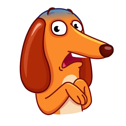 😨 Эмодзи «Salchicha Dog» для Telegram