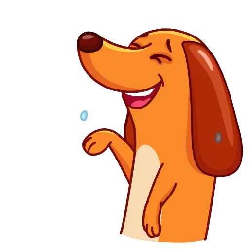 Стикерпак Salchicha Dog для Telegram