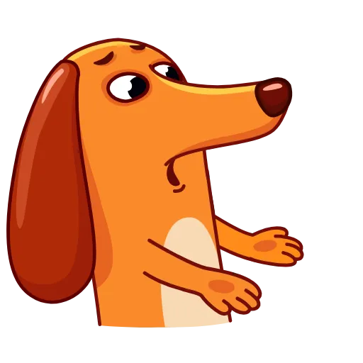 😒 Эмодзи «Salchicha Dog» для Telegram