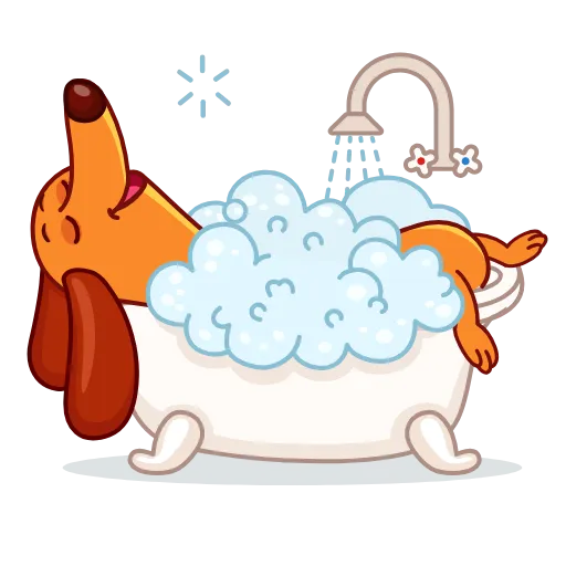 🛁 Эмодзи «Salchicha Dog» для Telegram