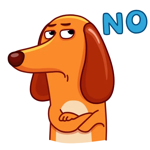 😒 Эмодзи «Salchicha Dog» для Telegram
