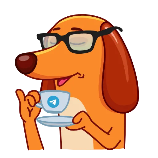 ☕️ Эмодзи «Salchicha Dog» для Telegram
