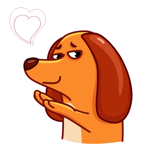 😘 Эмодзи «Salchicha Dog» для Telegram