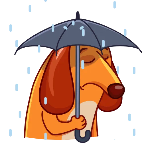 ☔️ Эмодзи «Salchicha Dog» для Telegram
