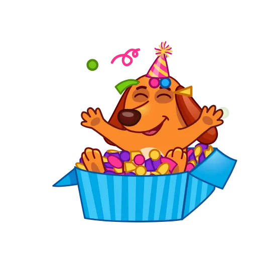 🥳 Эмодзи «Salchicha Dog» для Telegram
