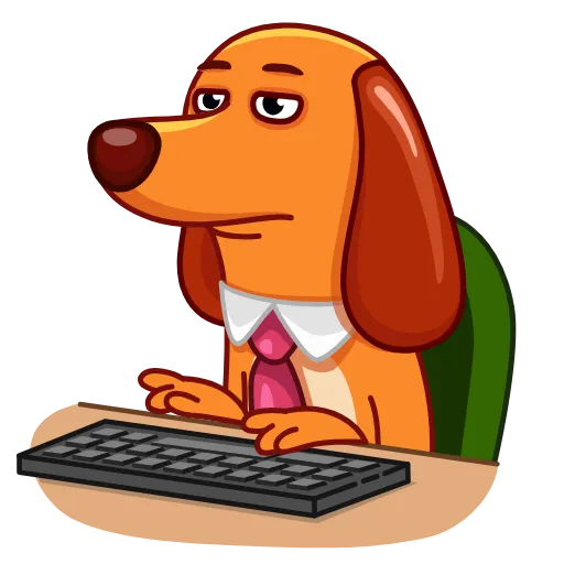 👨‍💻 Эмодзи «Salchicha Dog» для Telegram