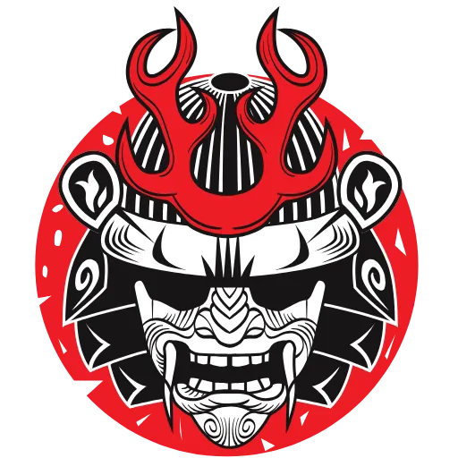 😡 Эмодзи «Bushido» для Telegram
