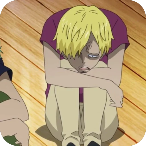 🫥 Стикер «Sanji and Zorо» для Telegram