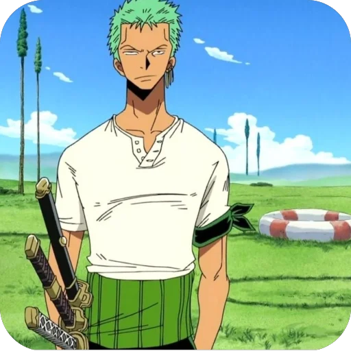 🫥 Стикер «Sanji and Zorо» для Telegram
