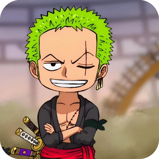 🫥 Стикер «Sanji and Zorо» для Telegram