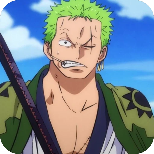 😰 Стикер «Sanji and Zorо» для Telegram