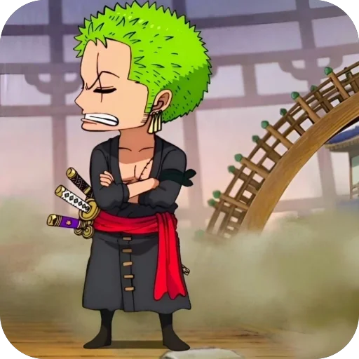 🫥 Стикер «Sanji and Zorо» для Telegram