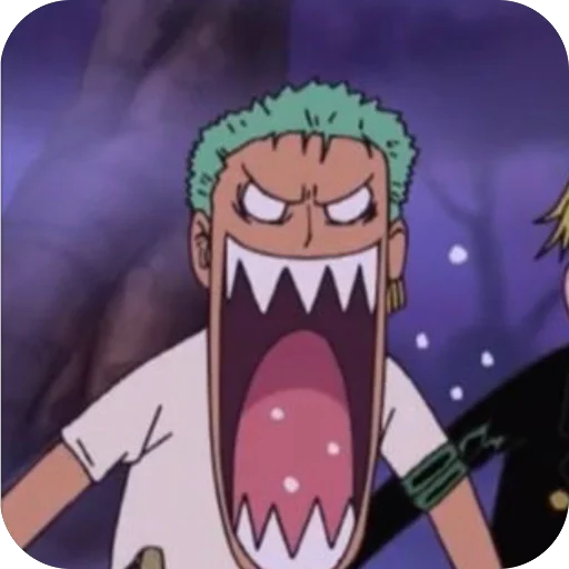 😫 Стикер «Sanji and Zorо» для Telegram