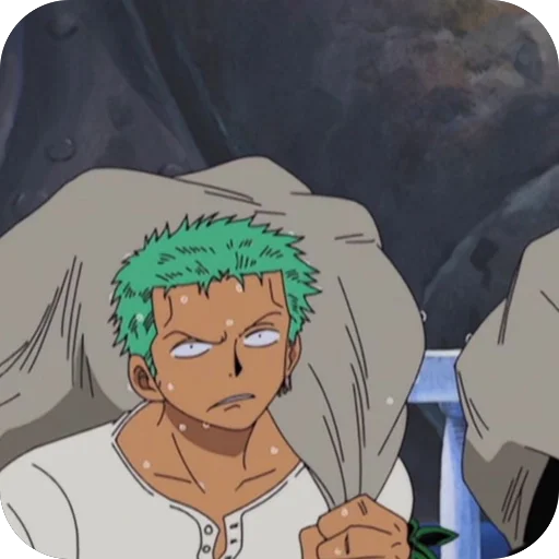 🫥 Стикер «Sanji and Zorо» для Telegram