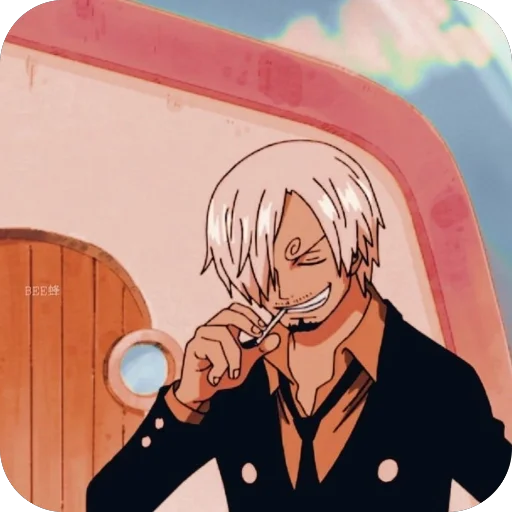 🫥 Стикер «Sanji and Zorо» для Telegram