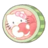 🍉 Эмодзи «𝓈𝒶𝓃𝓇𝒾𝑜 𝓎𝓊𝓂𝓂𝓎» для Telegram