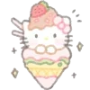 🍧 Эмодзи «𝓈𝒶𝓃𝓇𝒾𝑜 𝓎𝓊𝓂𝓂𝓎» для Telegram