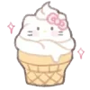 🍦 Эмодзи «𝓈𝒶𝓃𝓇𝒾𝑜 𝓎𝓊𝓂𝓂𝓎» для Telegram