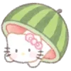 🍉 Эмодзи «𝓈𝒶𝓃𝓇𝒾𝑜 𝓎𝓊𝓂𝓂𝓎» для Telegram