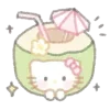 🥥 Эмодзи «𝓈𝒶𝓃𝓇𝒾𝑜 𝓎𝓊𝓂𝓂𝓎» для Telegram