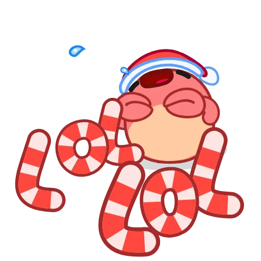 Стикерпак Santa's Crab для Telegram — скачать