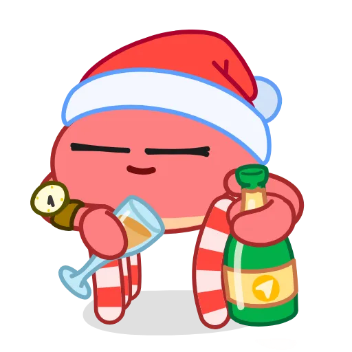 🥺 Стикер «Santa's Crab» для Telegram
