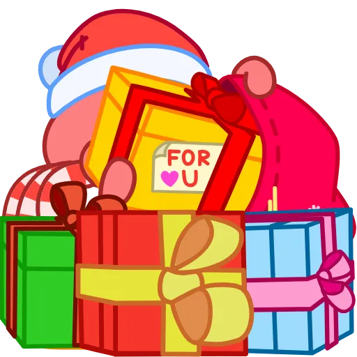 🎁 Эмодзи «Santas Crab» для Telegram