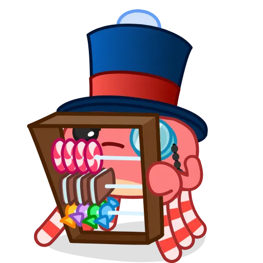 🧐 Эмодзи «Santas Crab» для Telegram