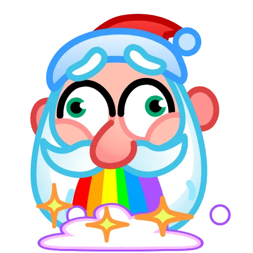 🤮 Эмодзи «Santa Emoji» для Telegram