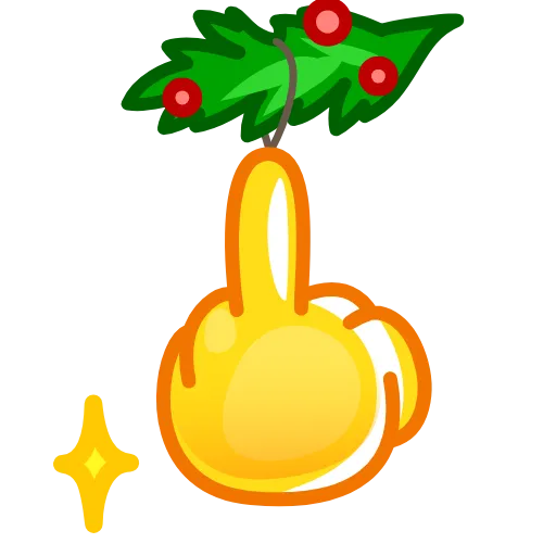 🖕 Эмодзи «Santa Emoji» для Telegram