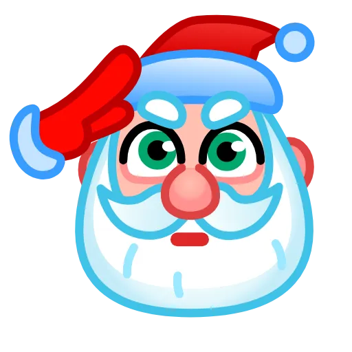 🫡 Эмодзи «Santa Emoji» для Telegram