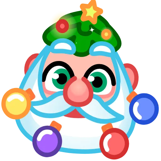 🎄 Эмодзи «Santa Emoji» для Telegram